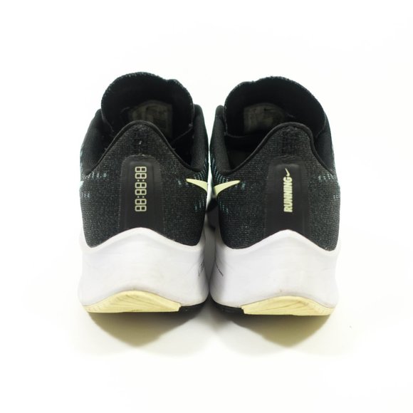 Nike Zoom Pegasus 37 Running Shoes - Women's Size 7 - Black Green - Picture 6 of 9